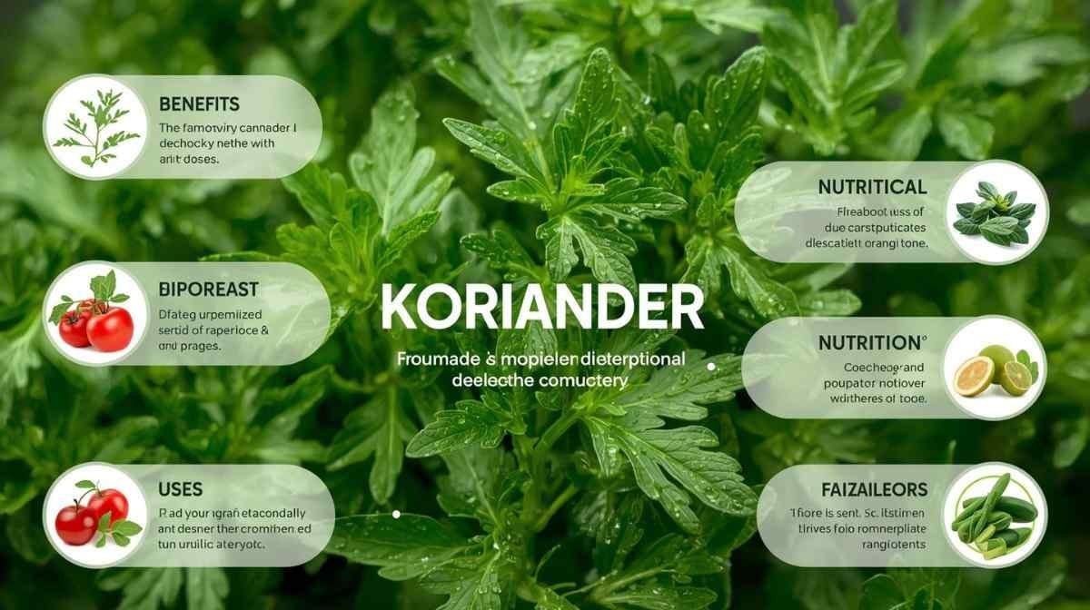 Koriandri Benefits, Uses, Nutrition & Side Effects Guide