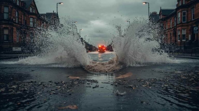 Glasgow Water Main Break on Shettleston Road Causes, Impact, and Solutionsf