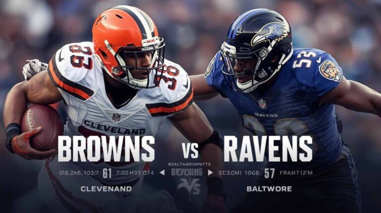 Cleveland Browns vs Baltimore Ravens Match Player Stats