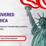 Christopher Columbus Vikings Leif Erikson Indigenous people America discovery history timeline illustration