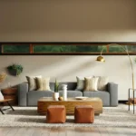 Custom furniture designed for modern Dubai interior design projects
